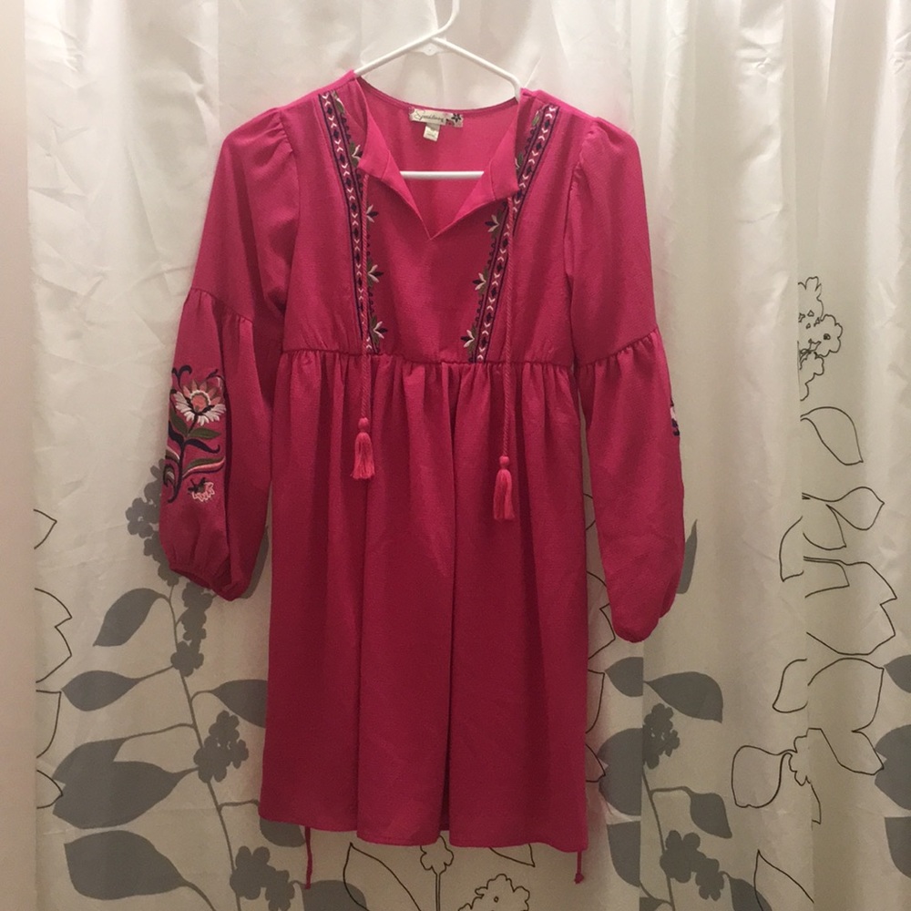 Pink dress